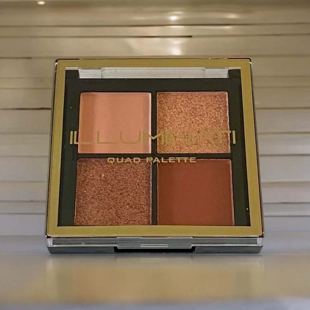 💎 ILLUMINATI COSMETICS Quad Palette Shade Enlightened Secret Society New